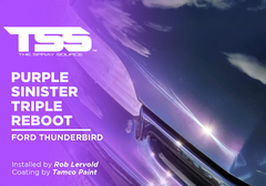 Tamco Paint's Purple Sinister Triple Reboot on Ford Thunderbird