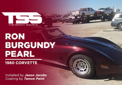 Ron Burgundy Pearl on 1980 Corvette