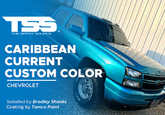 Caribbean Current Custom Color on Chevrolet