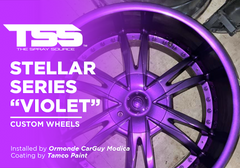 Stellar Series “Violet” on Custom Wheels