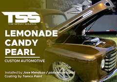 Lemonade Candy Pearl on Custom Automotive