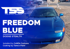 Freedom Blue on Dodge Stealth