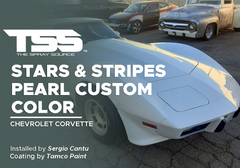Star & Stripes Pearl Custom Color on Chevrolet Corvette