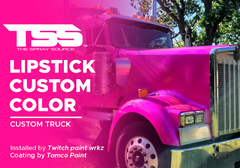 Lipstick Custom Color on Custom Truck