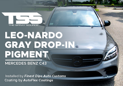Leo-Nardo Gray Drop-In Pigment on Mercedes C43