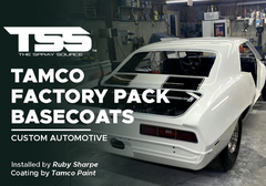 Tamco Factory Pack Basecoats on Custom Automotive