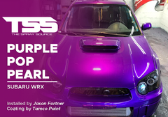 Purple Pop Pearl on Subaru WRX