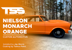 Nielsen Monarch Orange on Custom Automotive