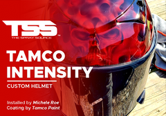 Tamco Intensity on Custom Helmet