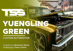 Yuengling Green on Custom Automotive