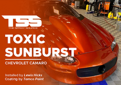 Toxic Sunburst on Chevrolet Camaro