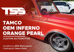 Tamco OEM Inferno Orange Pearl on Custom Automotive