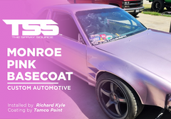 Monroe Pink Basecoat on Custom Automotive