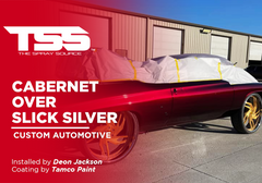 Cabernet over Slick Silver on Custom Automotive