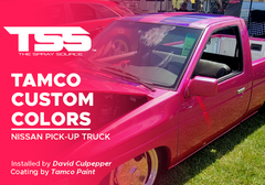Tamco Custom Colors on Nissan Pick-Up Truck