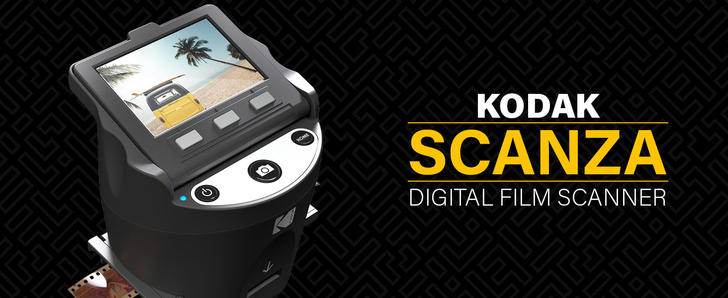 Kodak Scanza Digital film scanner negative old save scan instant sd card upload