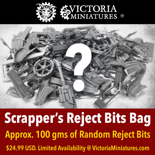 Scrapper's Reject Bits Bag Returns Mon, Sept 21st