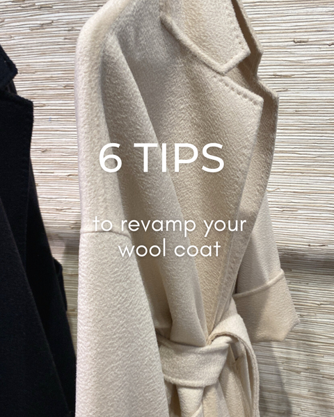 How to Make Your Wool Coat Look New Again