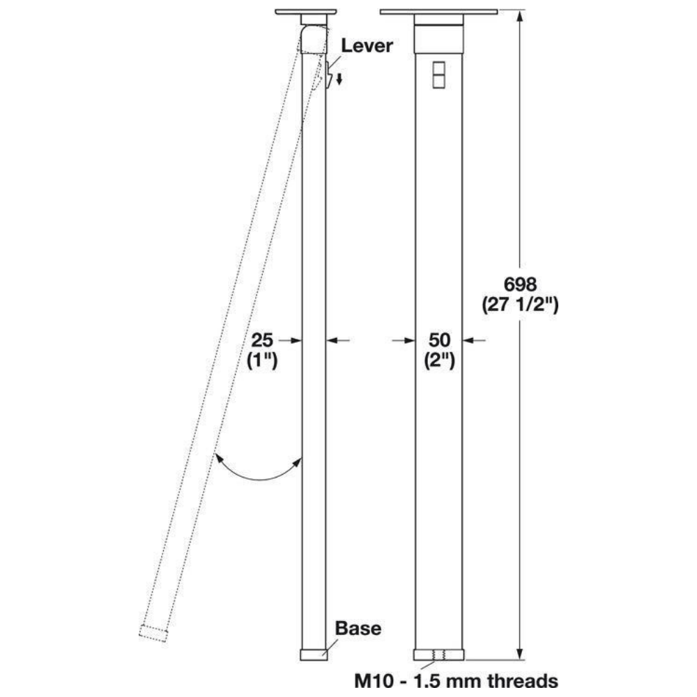 hafele dishwasher dimensions