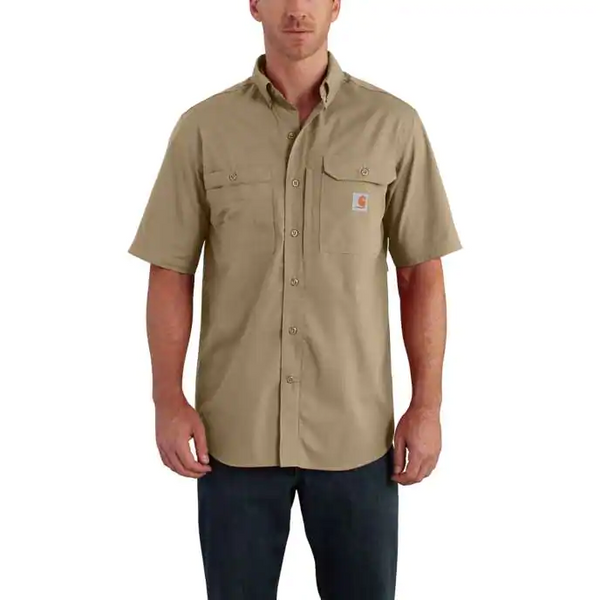 Carhartt Loose Fit Midweight Chambray Short-Sleeve Shirt - 104369