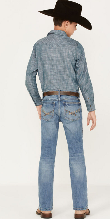 Boy's Wrangler 20X® 42BWXB (112317881) Vintage Bootcut Slim Fit Jeans