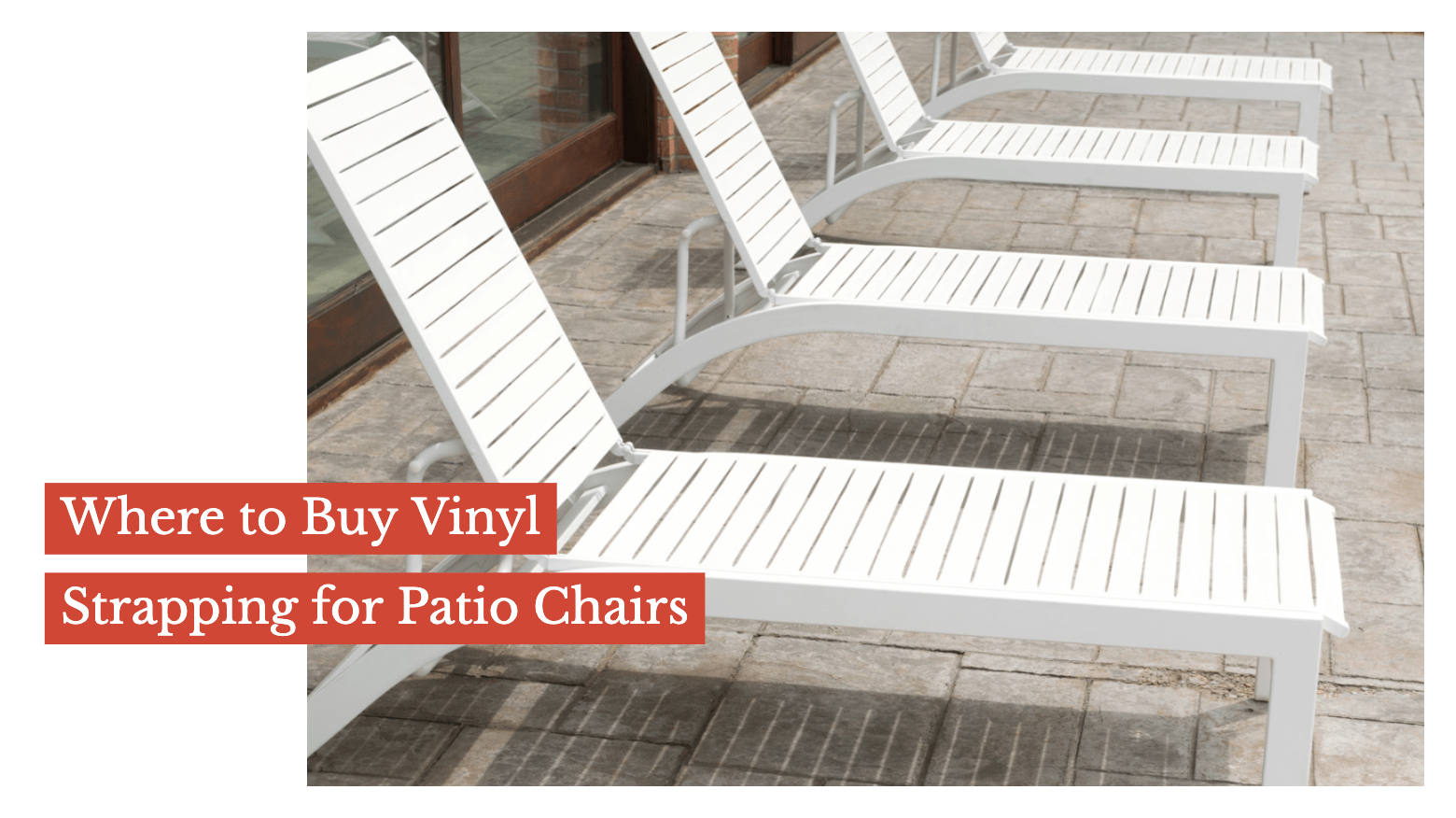 Where To Buy Vinyl Strapping For Patio Chairs Sunniland Patio