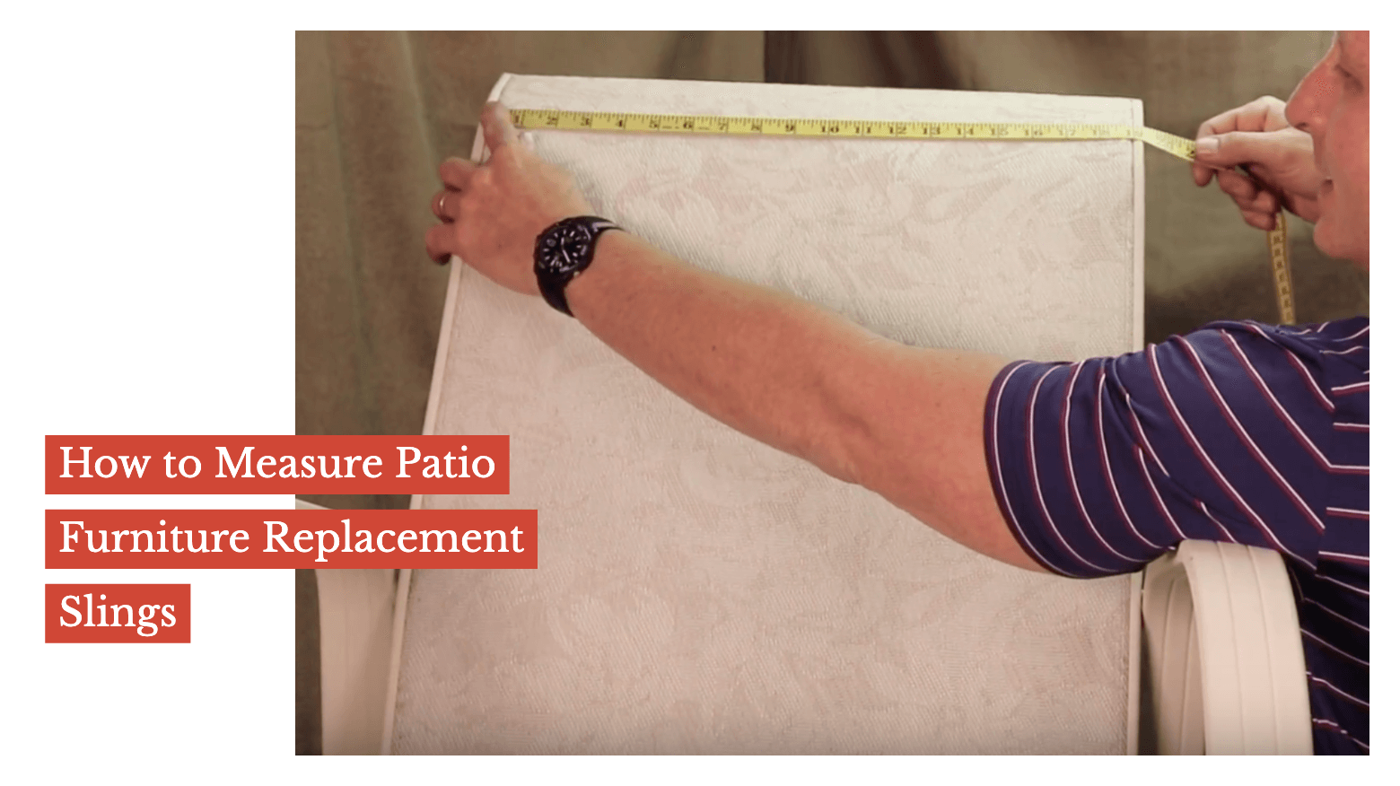 How To Measure Patio Furniture Replacement Slings Sunniland