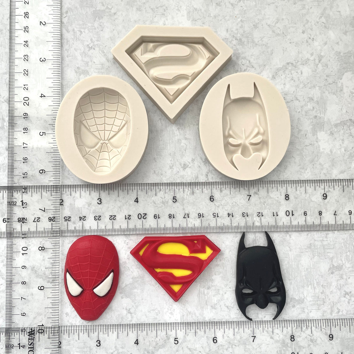 Spider man plastic mold, soap mold, bath bomb mold, spiderma