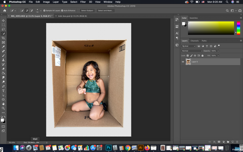 the keiki dept inside the box photo step 2