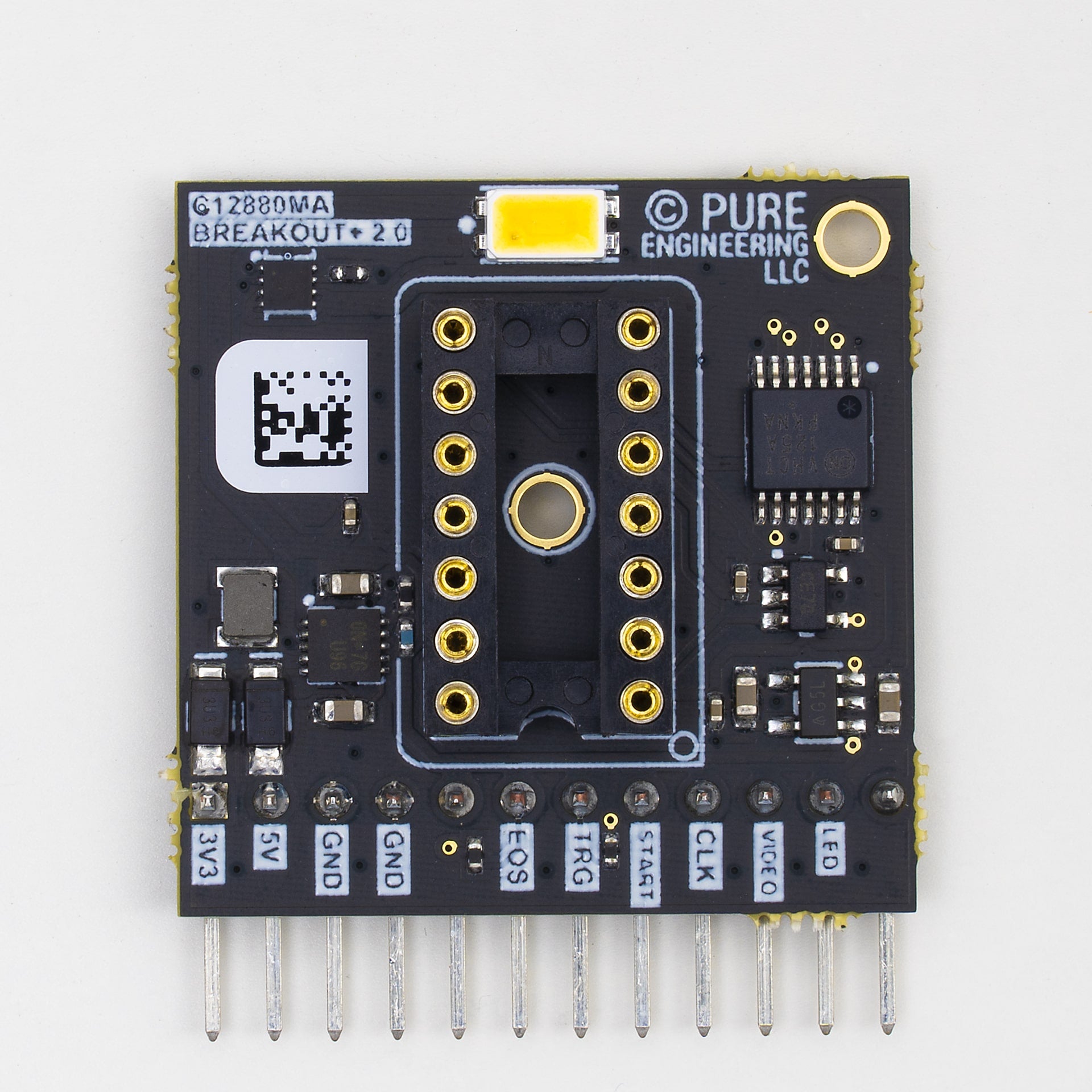 Hamamatsu C12880MA MEMS u-Spectrometer and Breakout Board v2 by