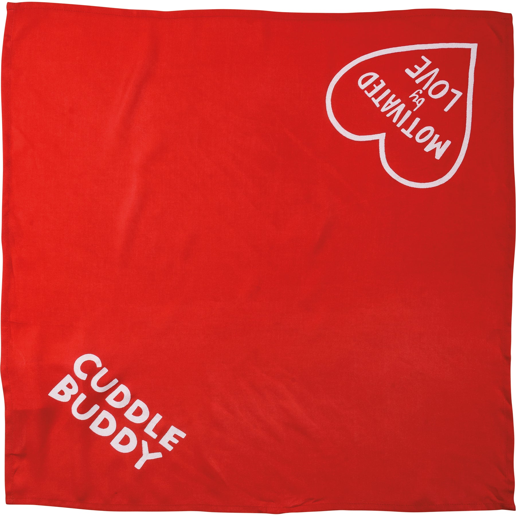 Cuddle Buddy/Love Reversible Pet Bandana 16"