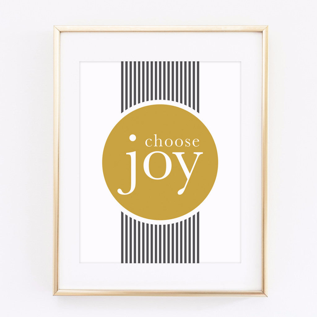 Choose Joy Printable 8x10 Print Pchee