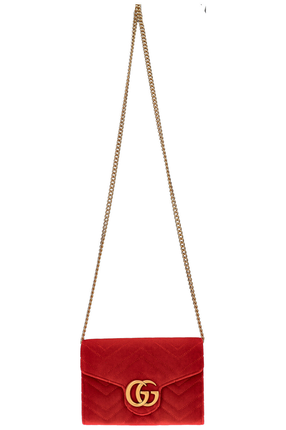 GUCCI Marmont Mini Bag Velvet Red – REAWAKE