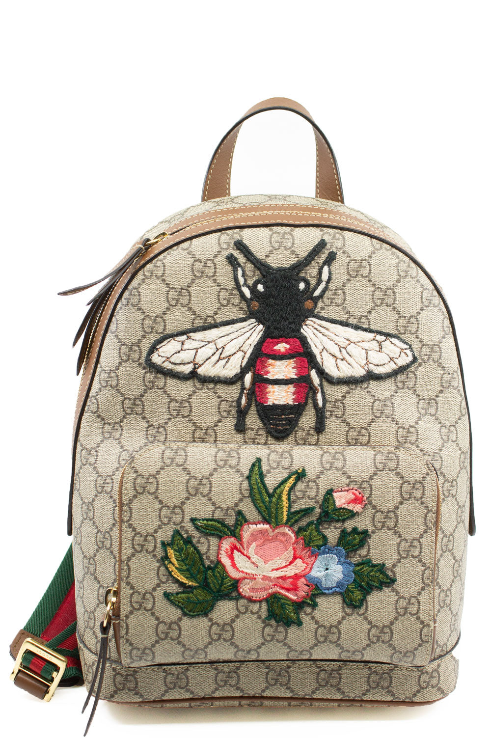 gucci backpack bee and flower