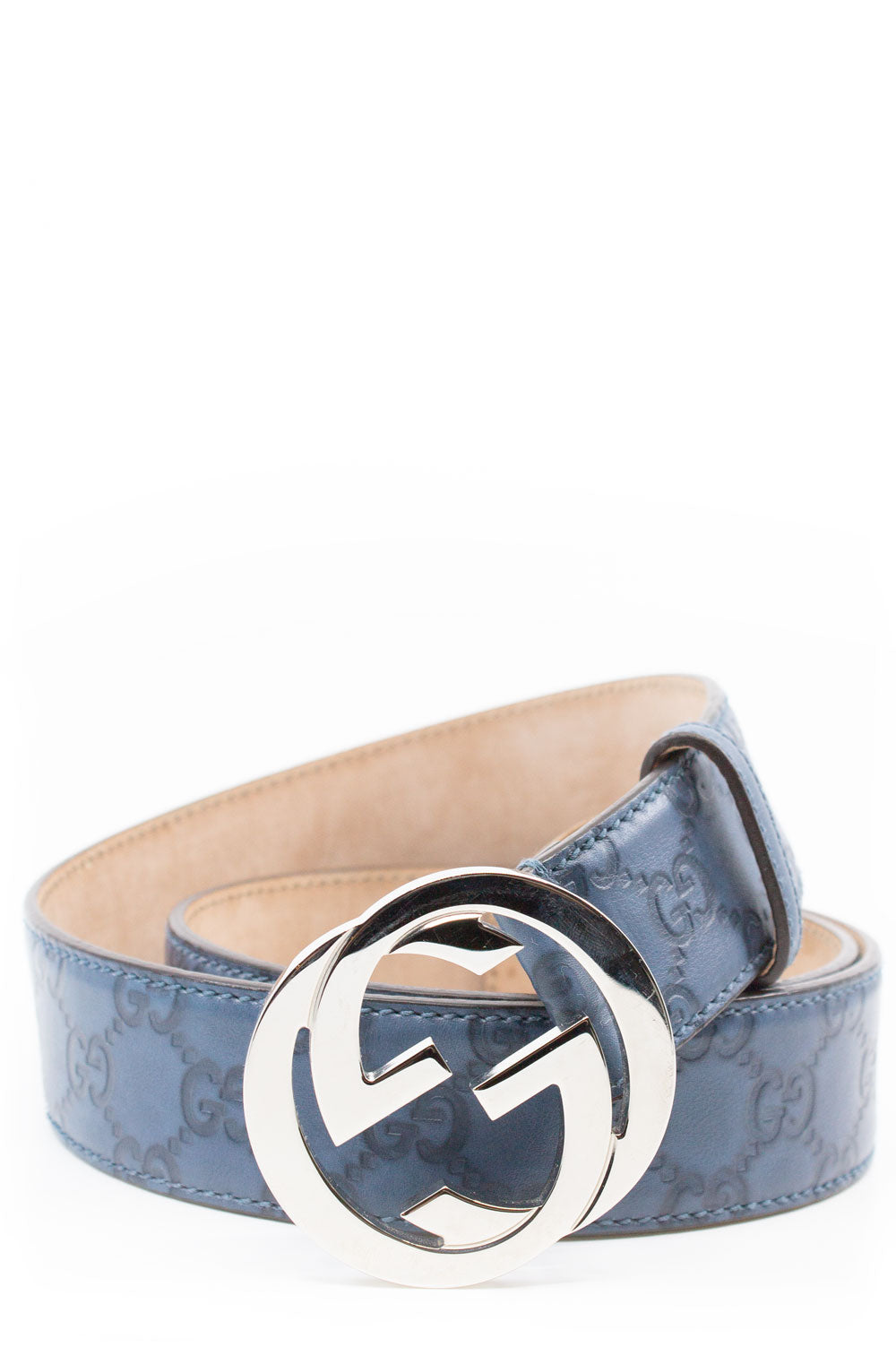 GUCCI Supreme Belt Blue – REAWAKE