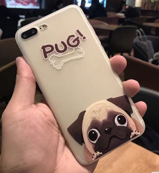 coque pug iphone 6