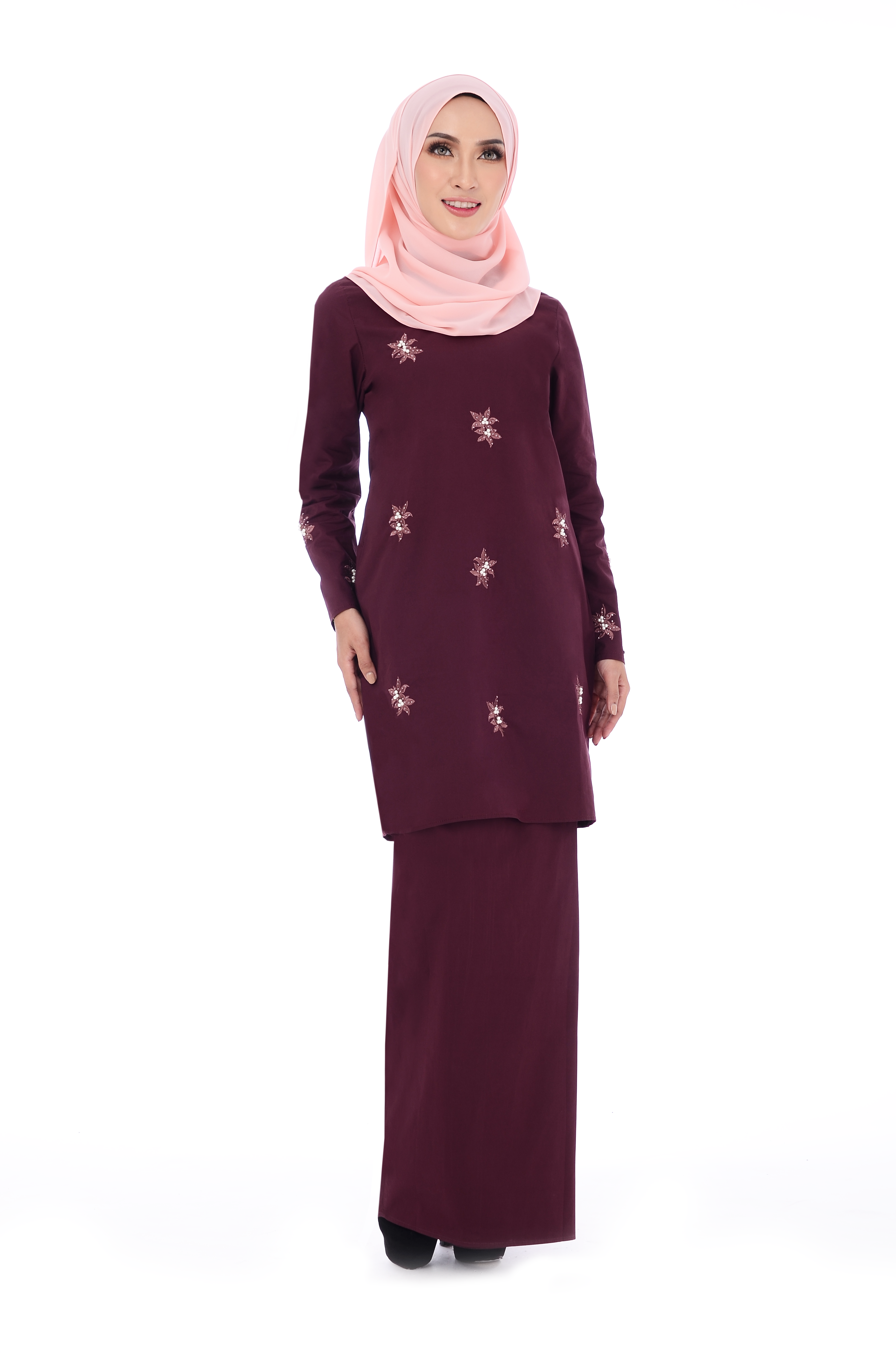  Kurung  Moden  Plus Size PLUS SIZE FREE SIZE BAJU  