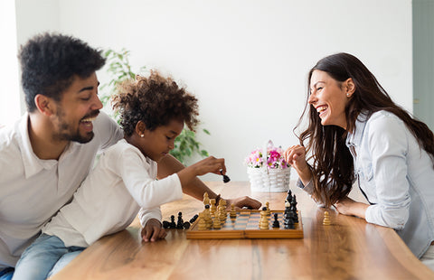 Bonding with your child through chess