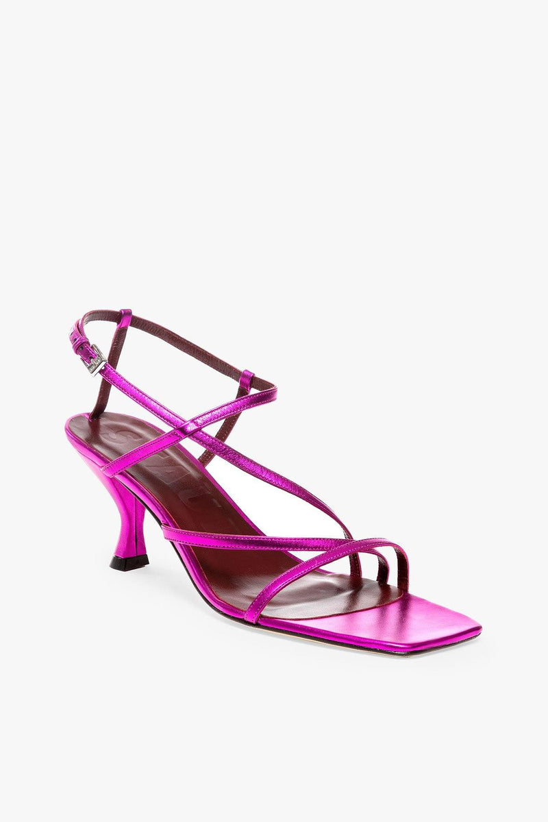 fuschia sandal