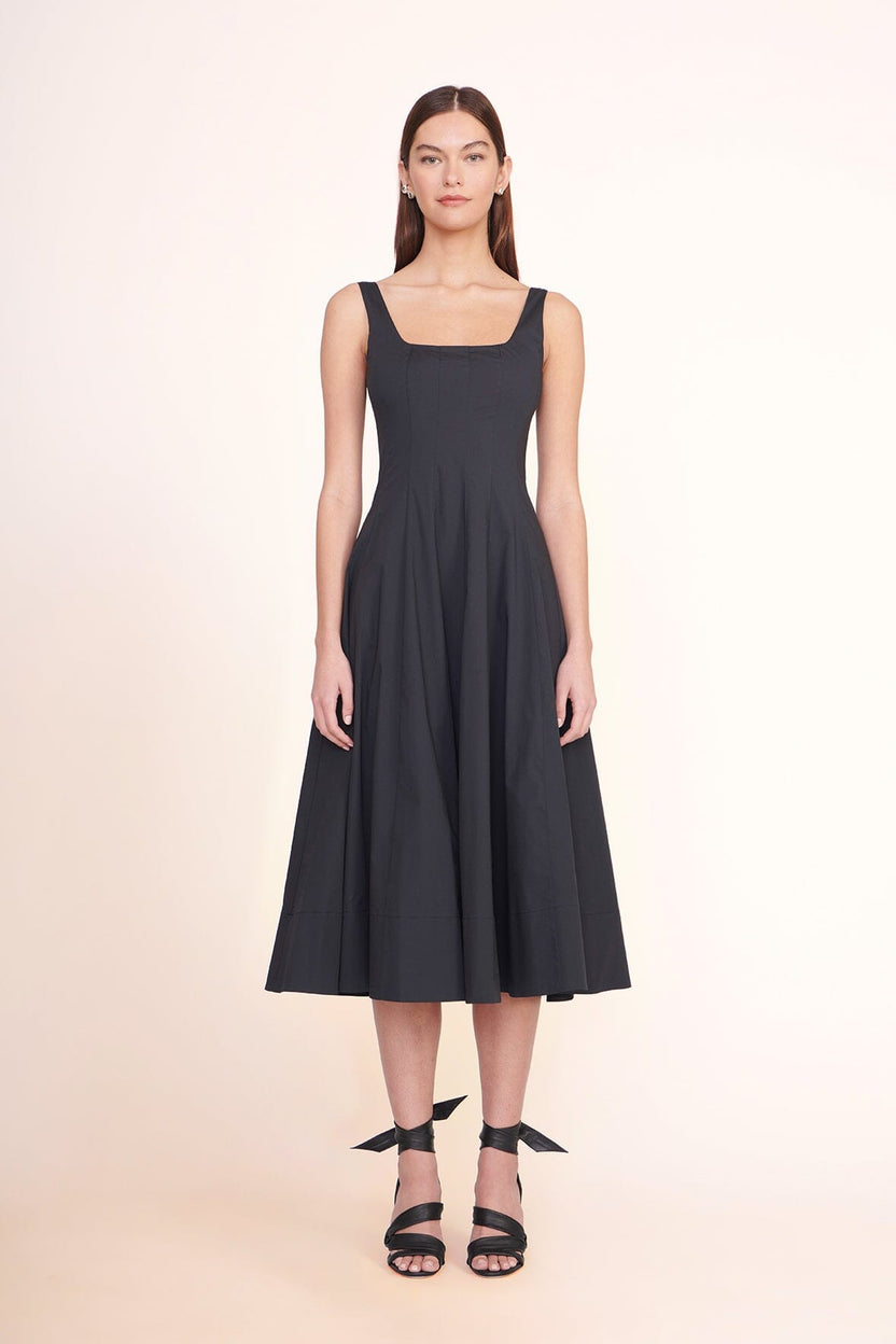 STAUD | WELLS DRESS BLACK