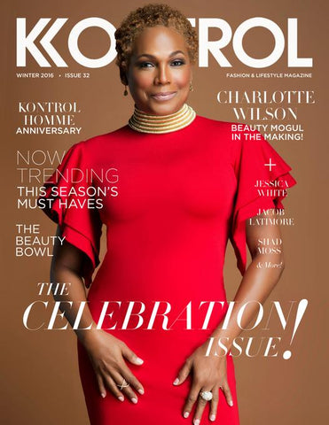 Glow Skin Enhancement CEO Charlotte Wilson on Cover of Kontrol Magazine