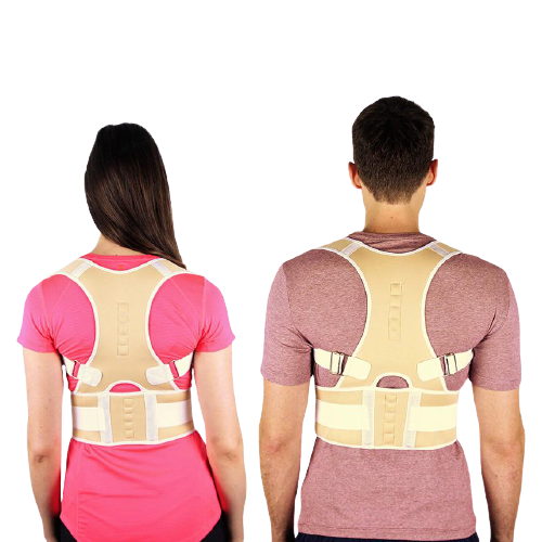 Kossto Silicon Magnetic Back Brace Posture Corrector Therapy