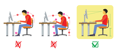 Does a Posture Brace work? Sitting example.