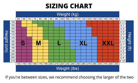 The Natural Posture Size Guide Tshirt