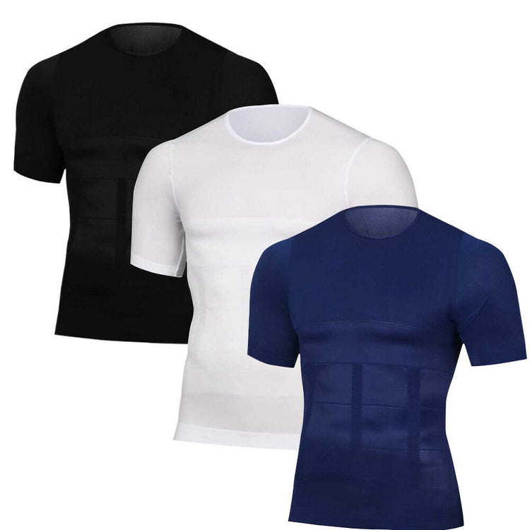 Slimming Body Shaper T-Shirt - The Natural Posture