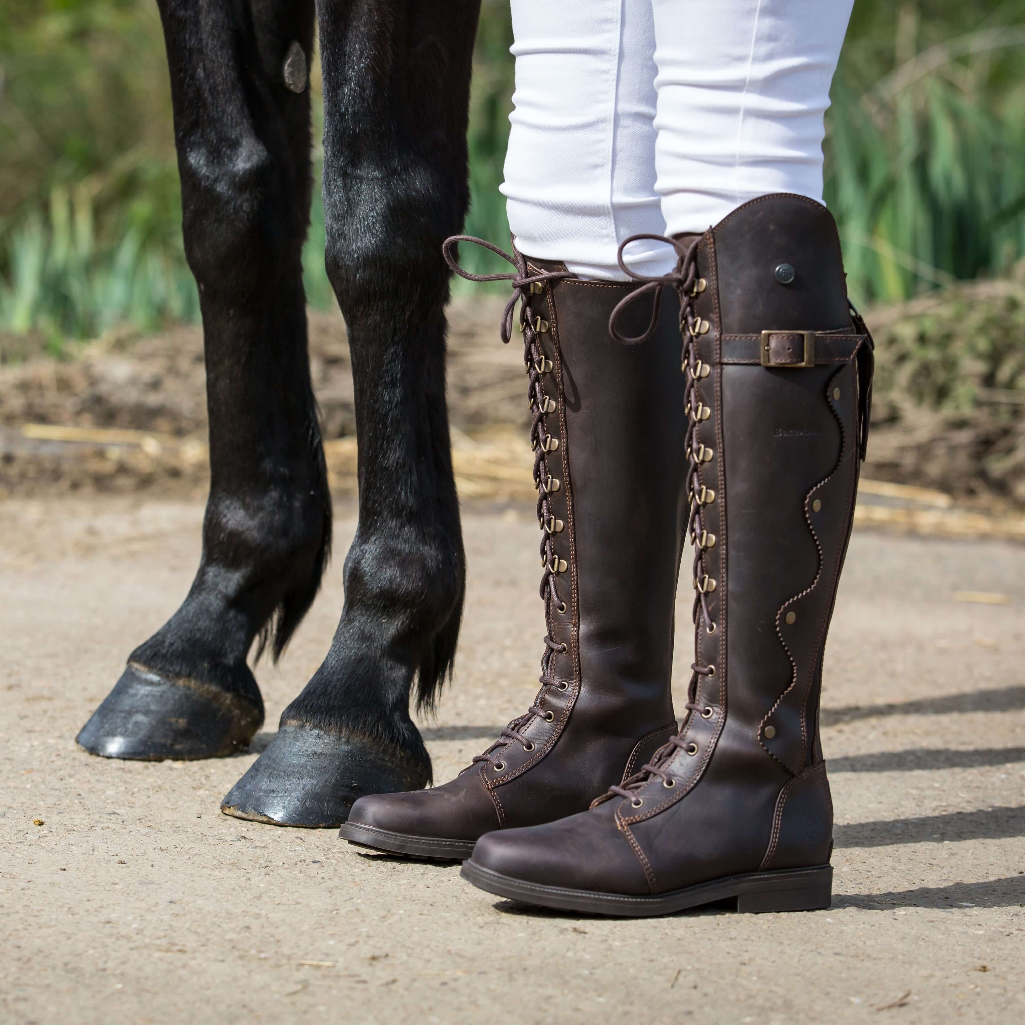 Womens Long Riding, Yard and Country Boots - Bareback Footwear