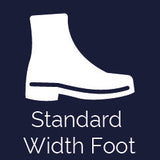 standard foot width