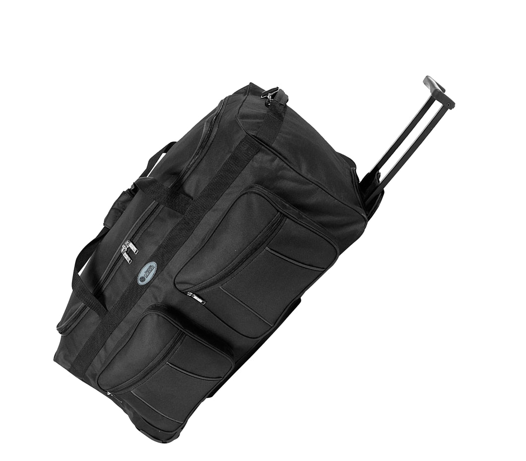 wheeled holdall bag