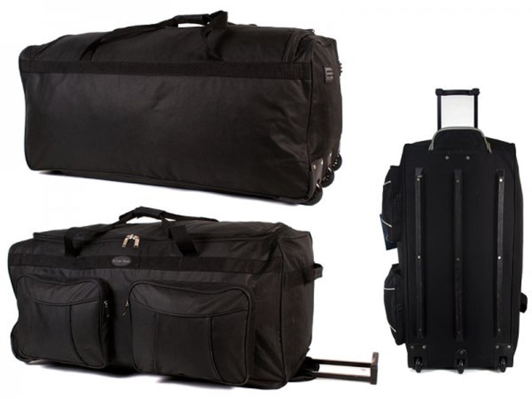 wheeled holdall bag