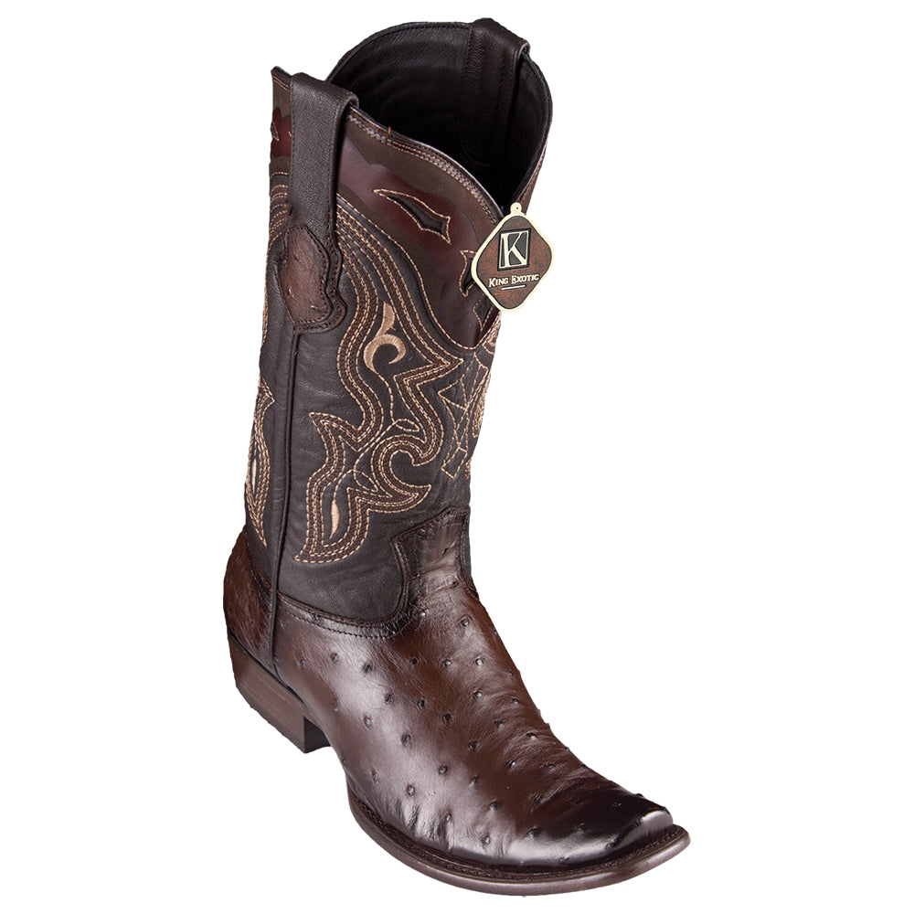 Men's King Exotic Ostrich Boots Dubai 